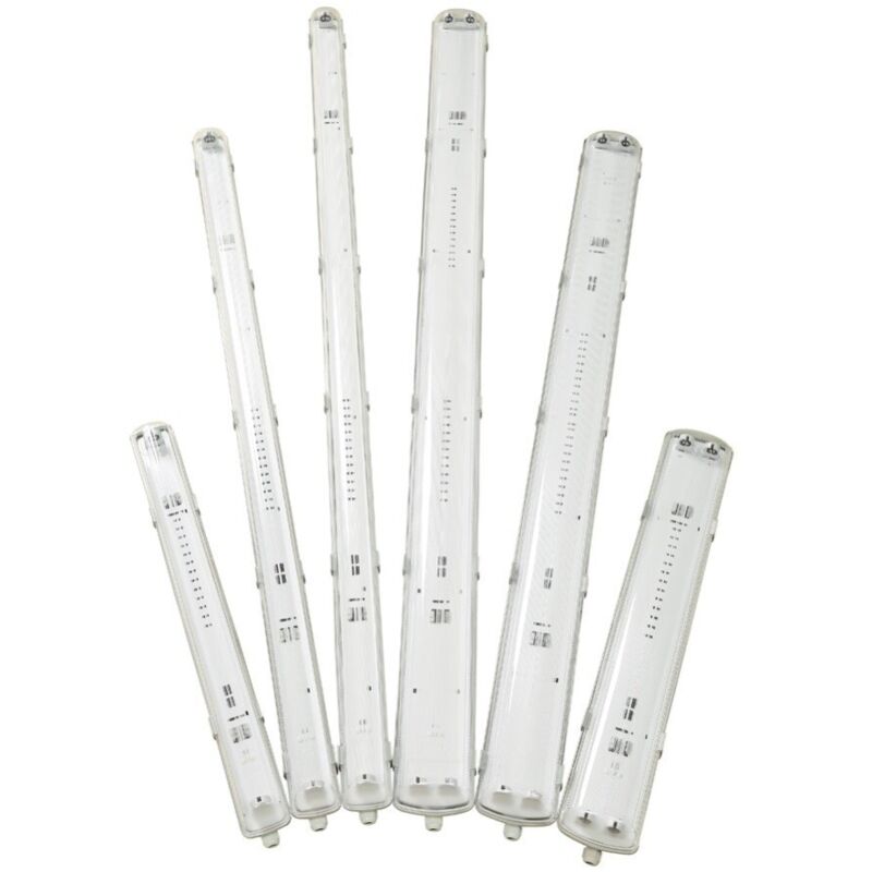 foto del prodotto plafoniera stagna ip65 1x18w led 1200mm marino cristal cod. 41556 