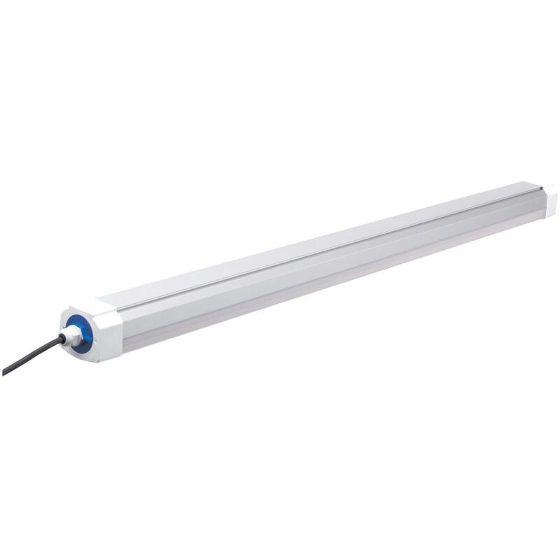 foto del prodotto plafoniera stagna led 120cm 40w high lumen 150lm w ip65 alluminio collegabile 4000k bianco naturale