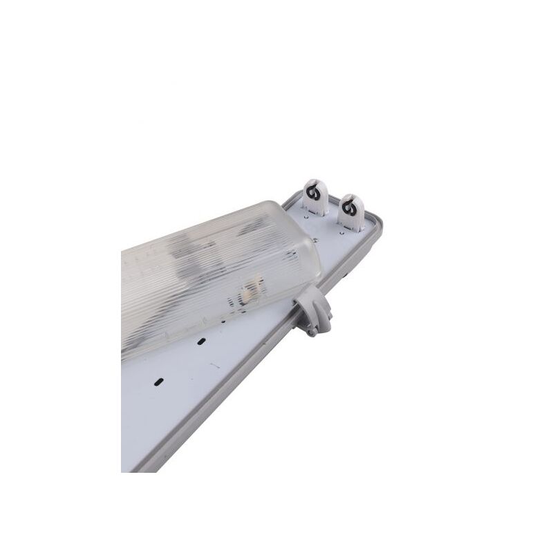 foto del prodotto plafoniera stagna led 2x150 t8 ip65 tubi non inclusi 