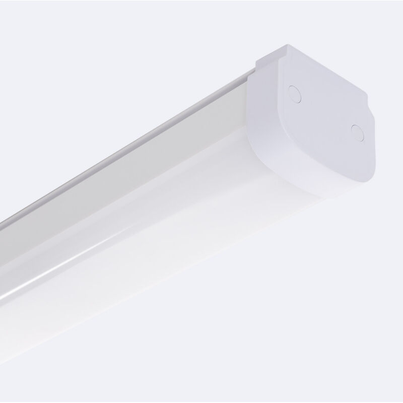 foto del prodotto plafoniera stagna led 60cm 18w sospensione superficie con sensore di movimento radar ip65 bianco naturale 4000k