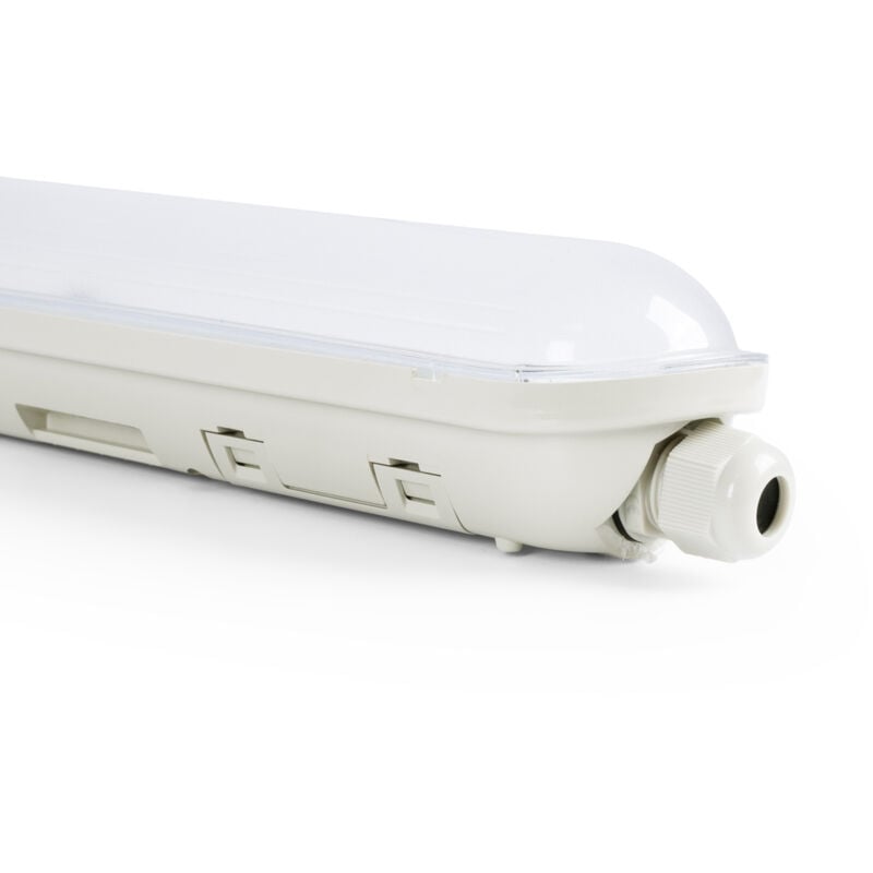 foto del prodotto plafoniera stagna led cct collegabile 60cm 21w ip65