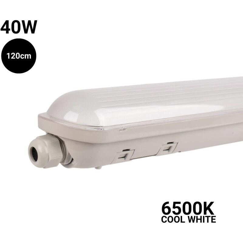 foto del prodotto plafoniera stagna led collegabile 40w 120cm ip65