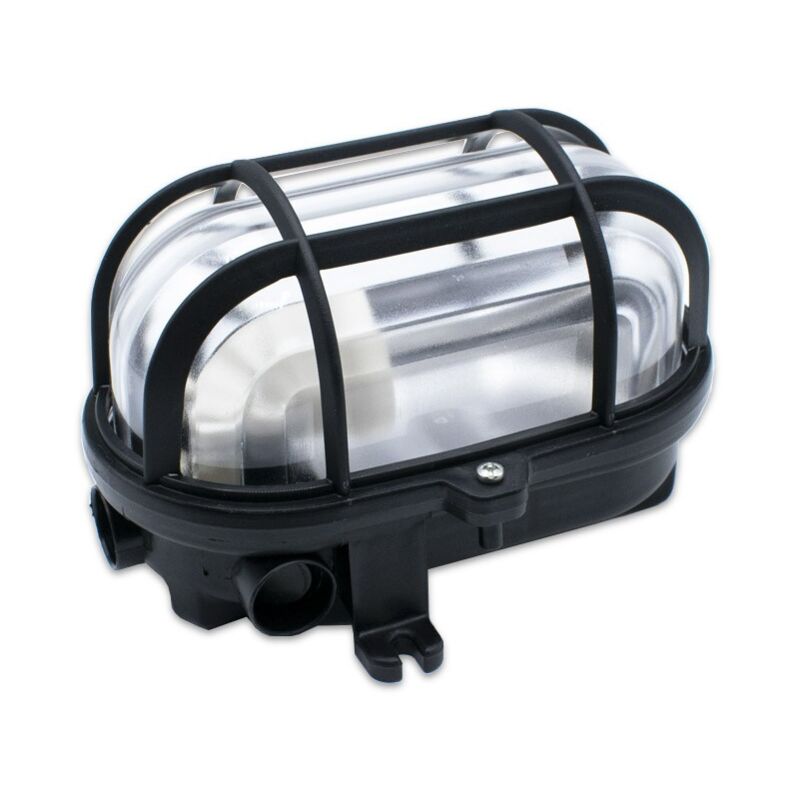 foto del prodotto plafoniera tartaruga master max 60w con gabbia nero 01100