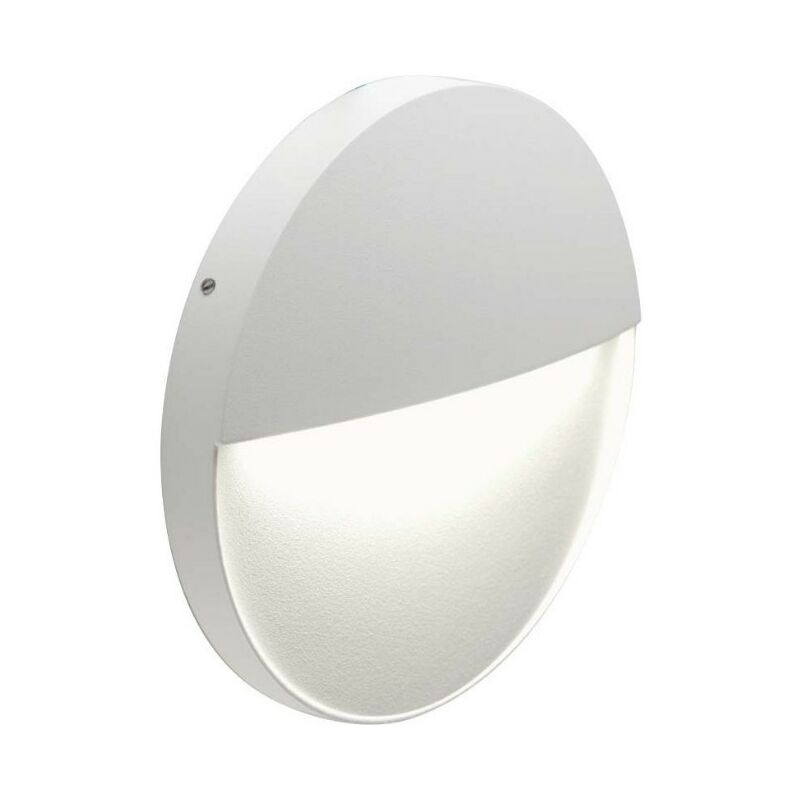 foto del prodotto plafoniera tonda a led 6w geo round bianco