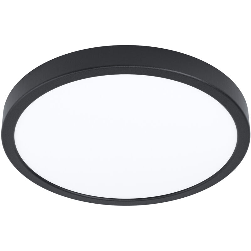 foto del prodotto plafoniera tonda esterno contemporaneo argolis z alluminio nero led