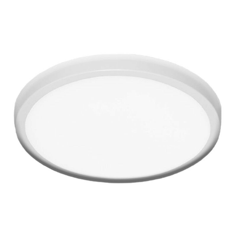foto del prodotto plafoniera tonda nobile a led 18w 3000k 1650 lumen bianca plir28 3k