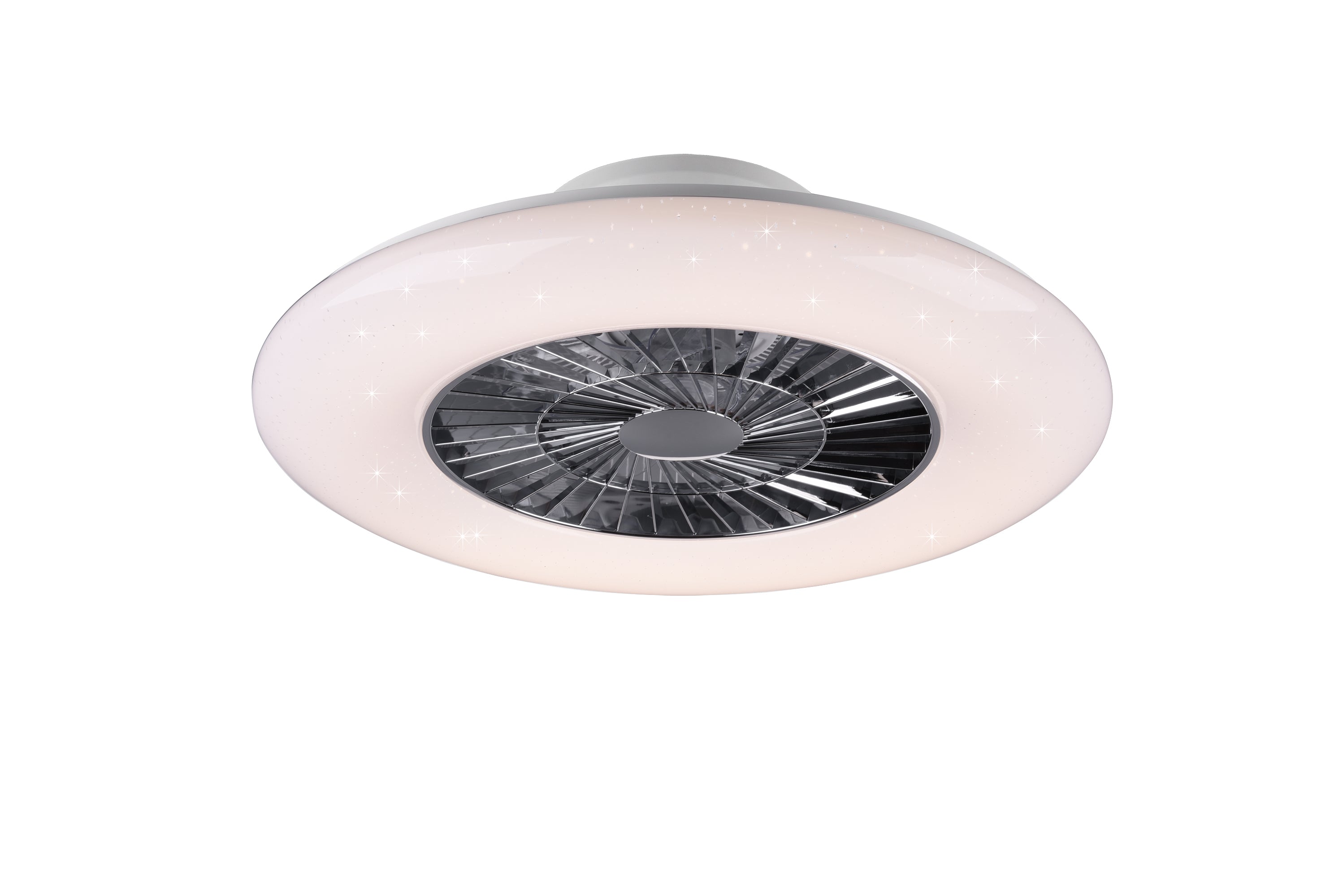 foto del prodotto plafoniera ventilatore da interno a led in plastica