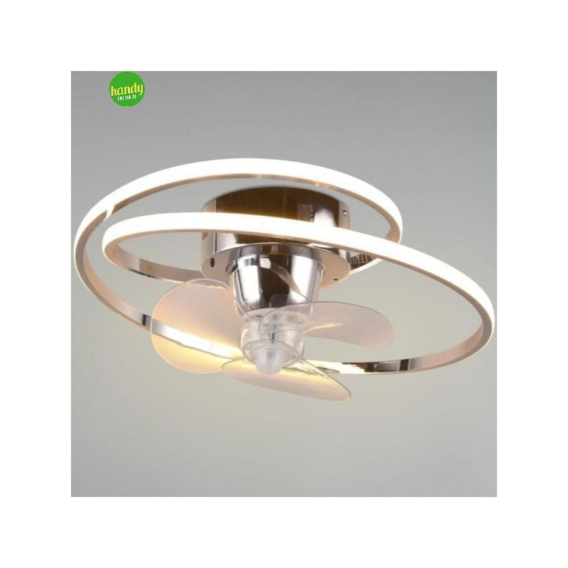 foto del prodotto plafoniera ventilatore trio lighting umea 50 cromo