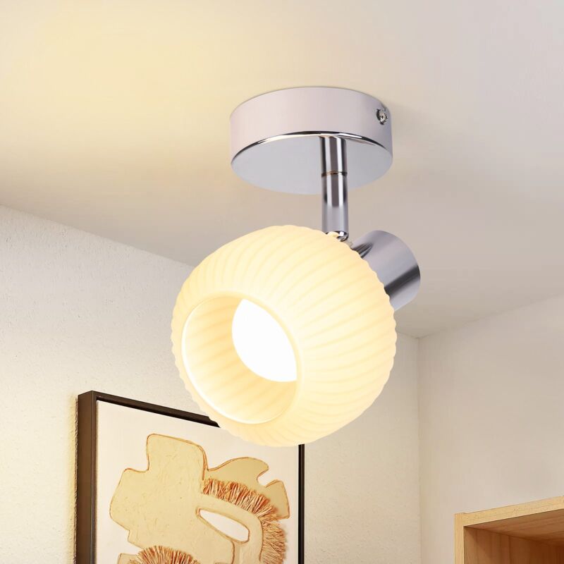 foto del prodotto plafonnier corridoio plafoniera bianca spot interno vetro vintage plafoniera spot morden e14 design 350 spot pivotanti per camera da letto salotto