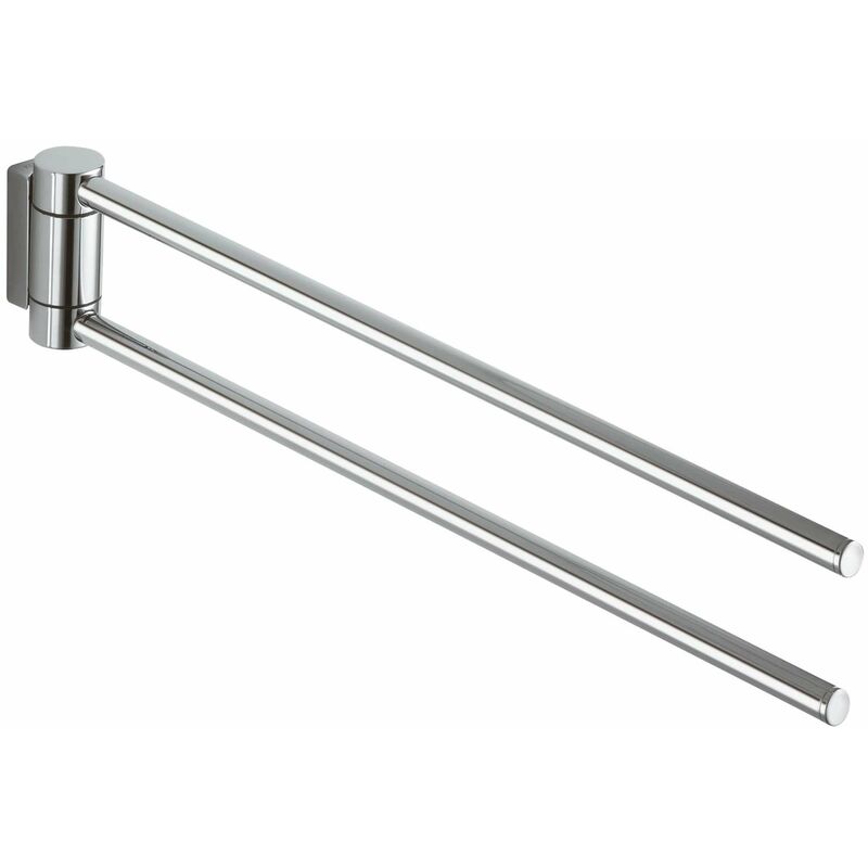 foto del prodotto plan portasciugamani doppio, lunghezza 44 cm, cromo 14918010000 keuco