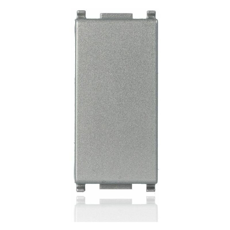 foto del prodotto plana copriforo colore silver 14041.sl vimar