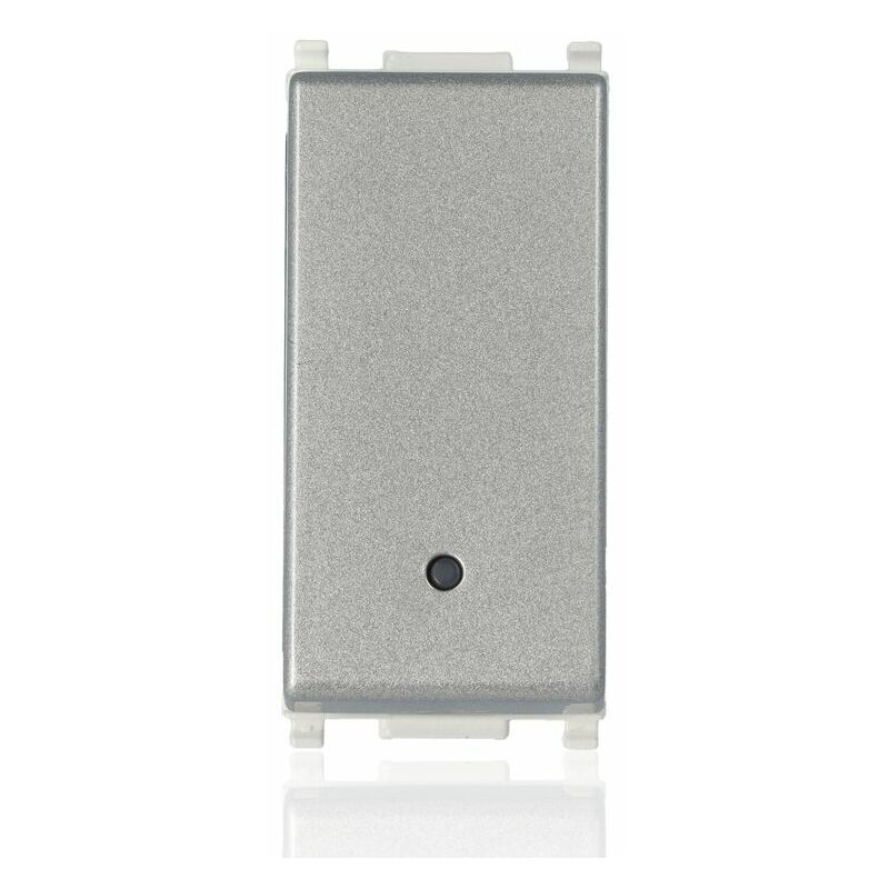 foto del prodotto plana silver invertitore 1p 16a silver 14013.sl vimar