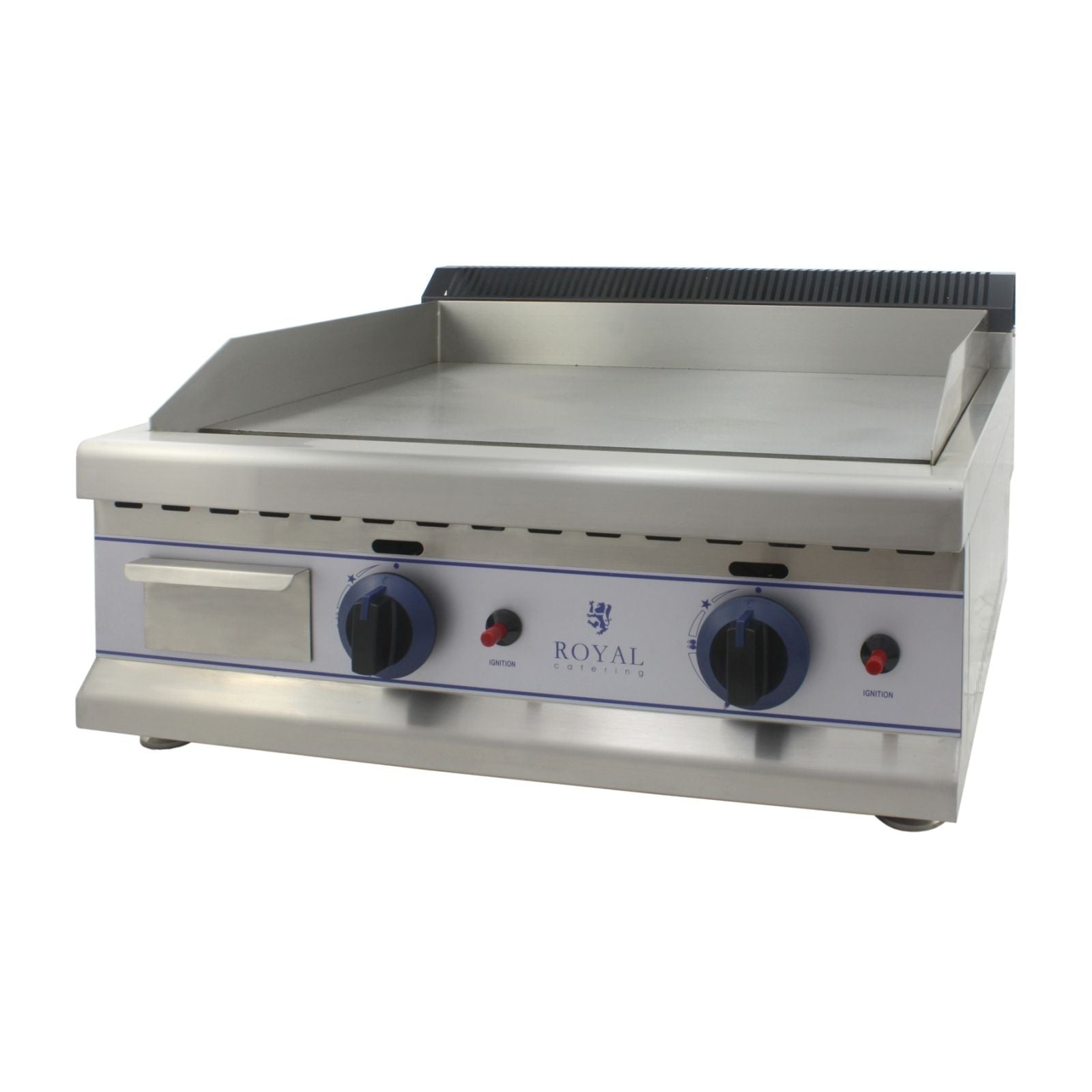 foto del prodotto plancha a gas 65 cm propano butano 30 mbar professionale in acciaio inox 3614044