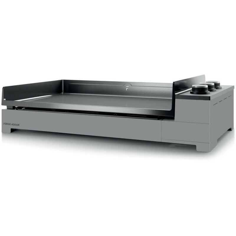 foto del prodotto plancha a gas 6600w piastra in ghisa smaltata 73,5x40,5cm premiumg75ang forge adour