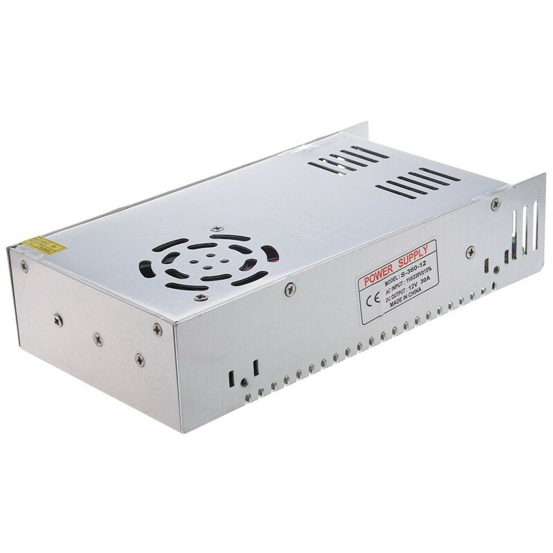 foto del prodotto planet shop alimentatore 30a 12v striscia lled trasformatore 30 ampere stabilizzato 220v 360w