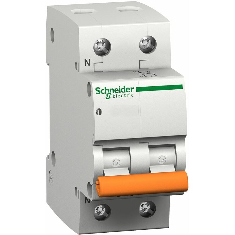 foto del prodotto planet shop interruttore magnetotermico doma47 1p n c 20a 4500a schneider electric