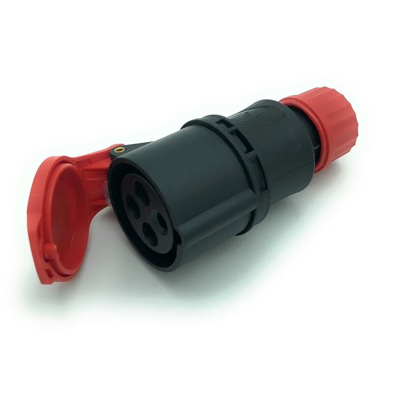 foto del prodotto planet shop presa industriale cee 3p t 16a 6h 380 415v ip44 grigio