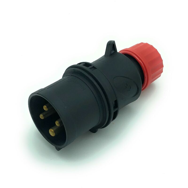 foto del prodotto planet shop spina industriale cee 3p t 16a 6h 380 415v ip44 grigio