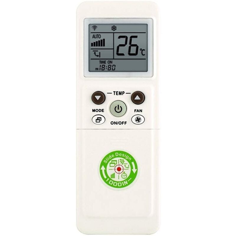 foto del prodotto planet shop telecomando universale per condizionatore climatizzatore multi funzione timer