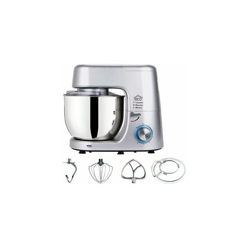 foto del prodotto planetaria con ciotola in acciaio inox - 1400w - km1508