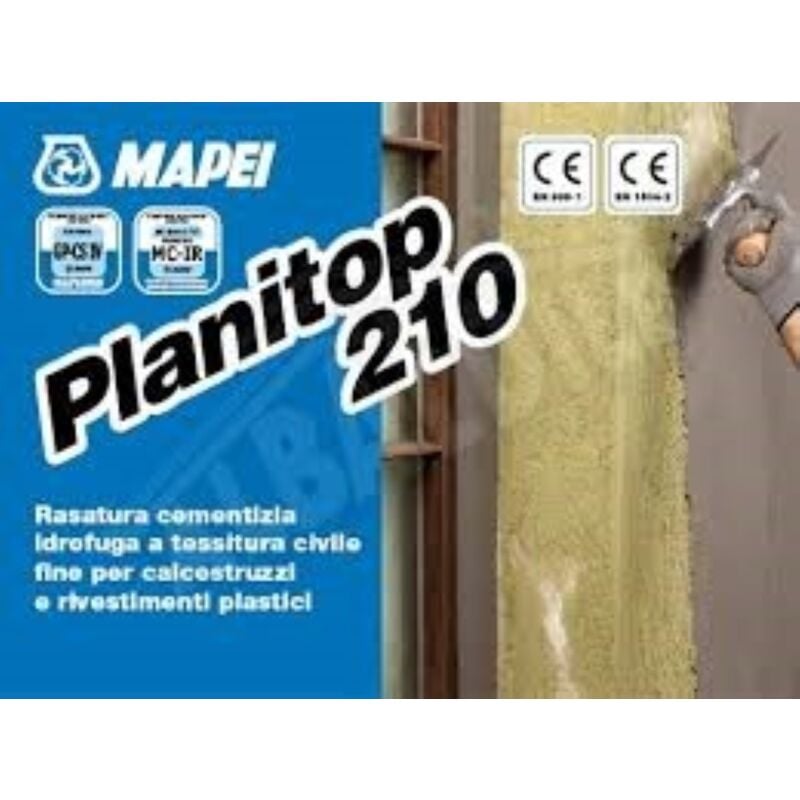 foto del prodotto planitop 210 bianco sacchi da 25 kg cad set 4 pezzi mapei