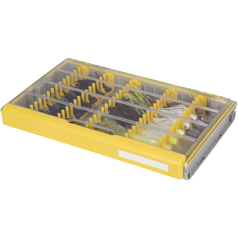 foto del prodotto plano edge 3700 jig bladed jig box cassette porta attrezzi impermeabili per jig e chatterbait, scatola organizzativa per attrezzi da pesca con