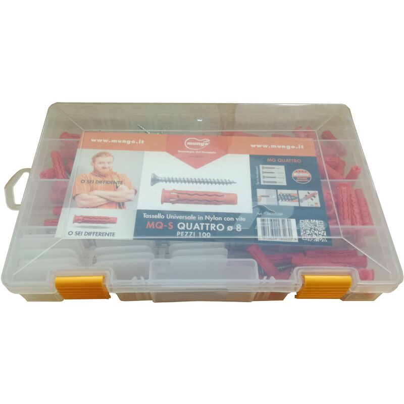 foto del prodotto planobox tasselli mq s quattro 8 con vite 100 pz