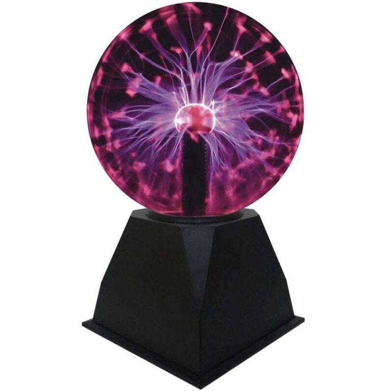 foto del prodotto plasma ball light, 5 pollici touch sensitive ball ion sphere lampada luce rossa novit luci notturne