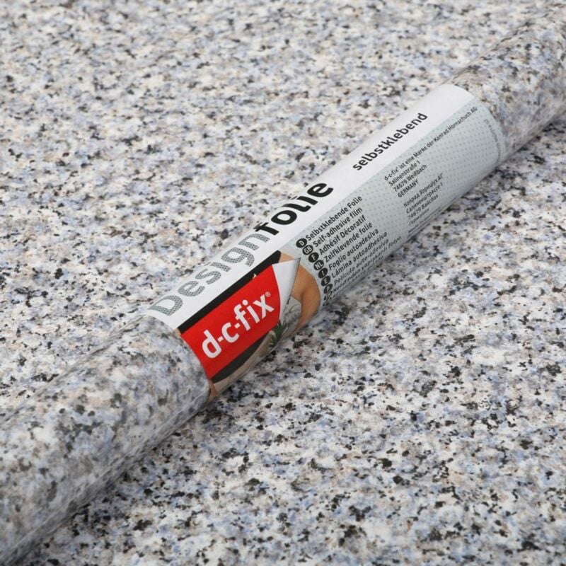 foto del prodotto plastica adesiva granito azzurro dc fix 67,5x200 cm