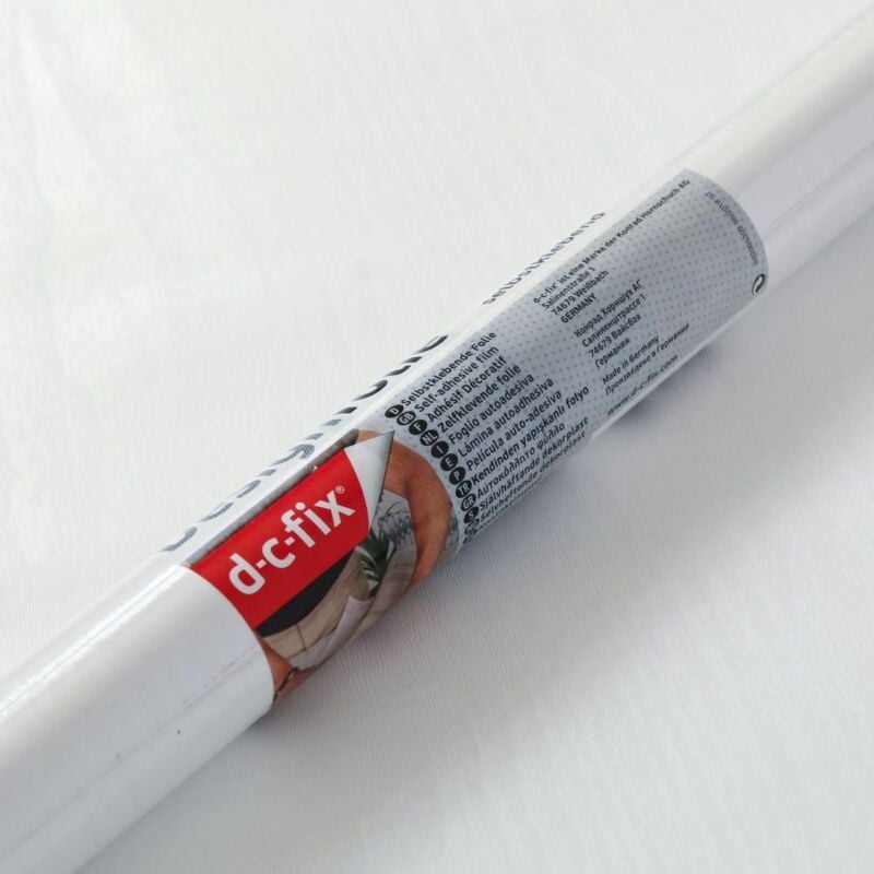 foto del prodotto plastica adesiva legno bianco dc fix mini 45x200 cm