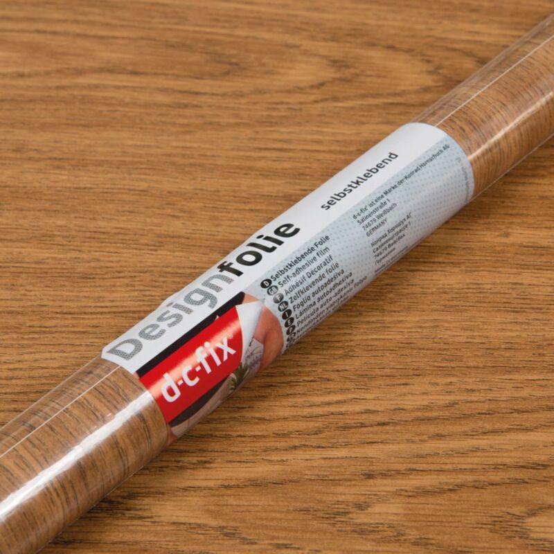 foto del prodotto plastica adesiva quercia chiara dc fix mini 45x200 cm