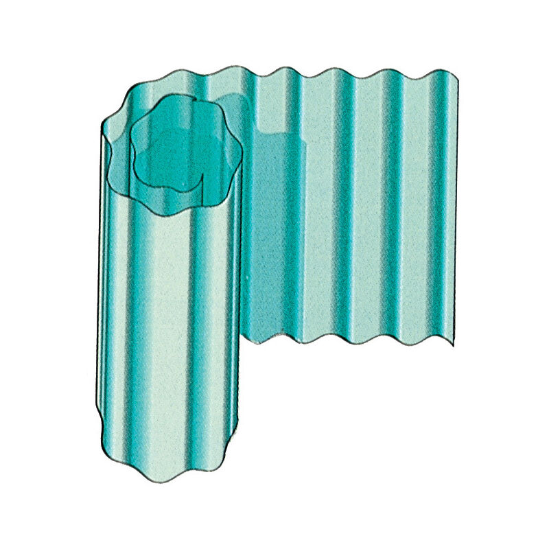foto del prodotto plastica ondulata neutra h.200