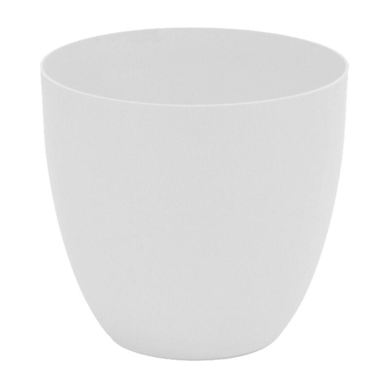 foto del prodotto plastiken pot bol18 18cm bianco polipropilene robusto esterno