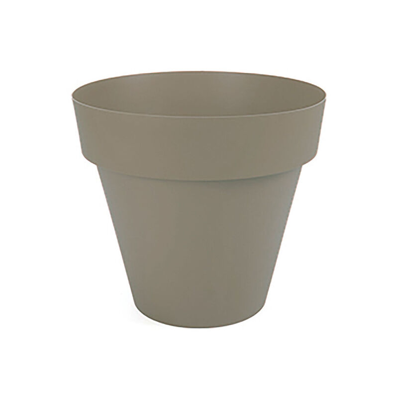 foto del prodotto plastiken pottino per iniezione taupe 14 cm fralatn polipropilene robusto fralatn esterno