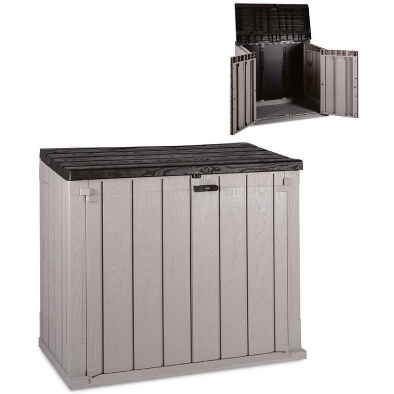 foto del prodotto plastmeccanica baule stora way p int est 2ante grigio talpa antr.scuro art.087 cm.129,5x74,5x111h.