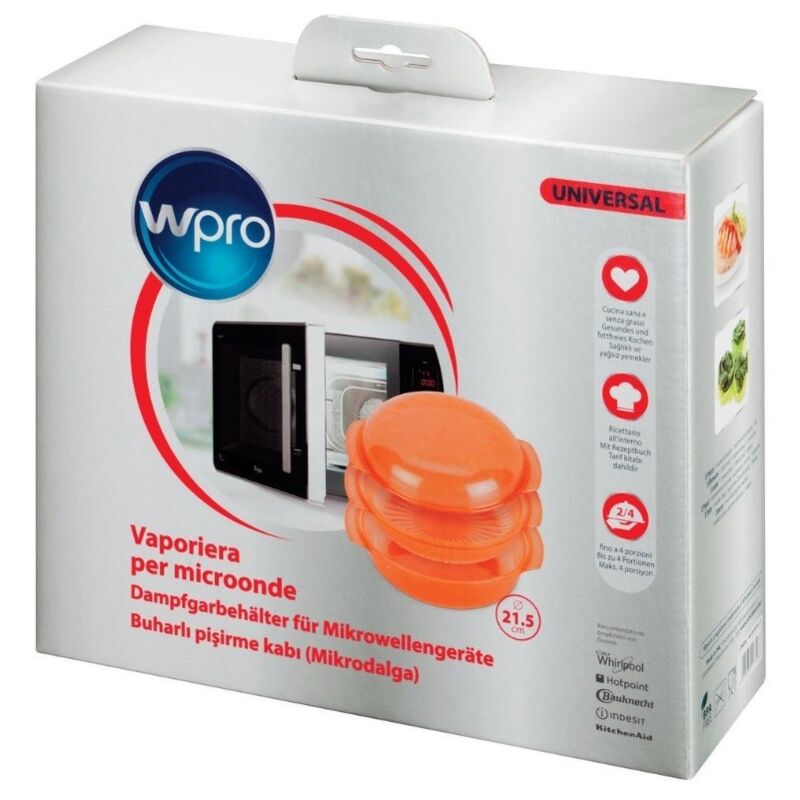 foto del prodotto plat vapeur rond easycook 1,5l pour micro ondes whirlpool