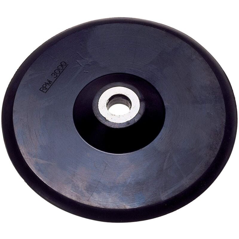 foto del prodotto platorelli di gomma con foro mm.16 - mm.180 foro mm.16 pg 338.05