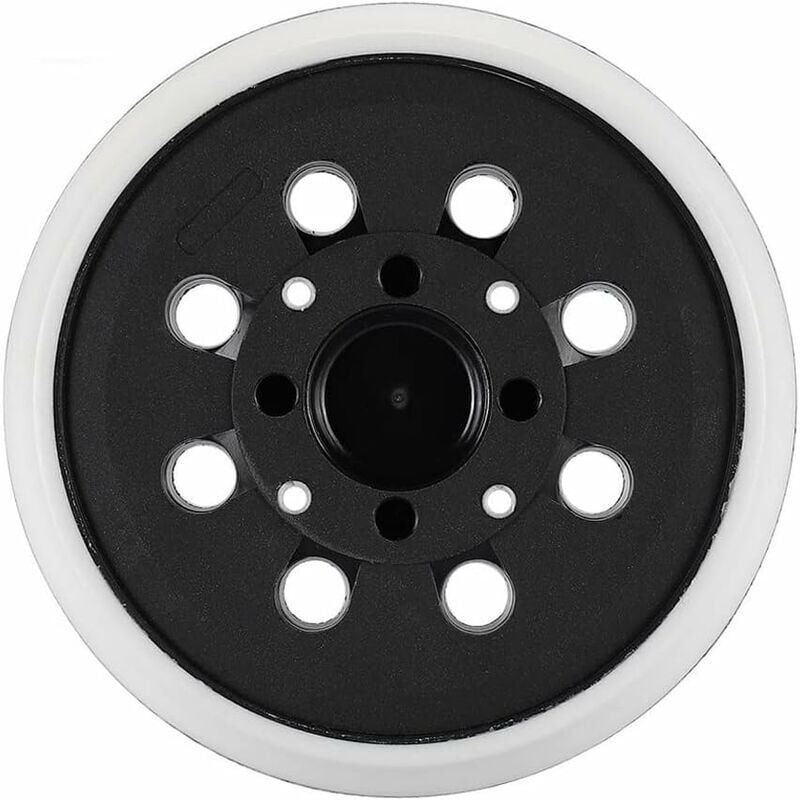 foto del prodotto platorello abrasivo con gancio e anello da 125 mm compatibile con bosch pex 300 ae 400 ae 4000 ae 125 mm rapanda