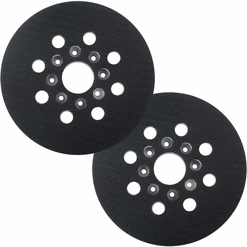 foto del prodotto platorello abrasivo da 125 mm compatibile con bos ch pex 220 a,gex 125 1 ae,pex 220 ae skil 7402 7490,2 pezzi