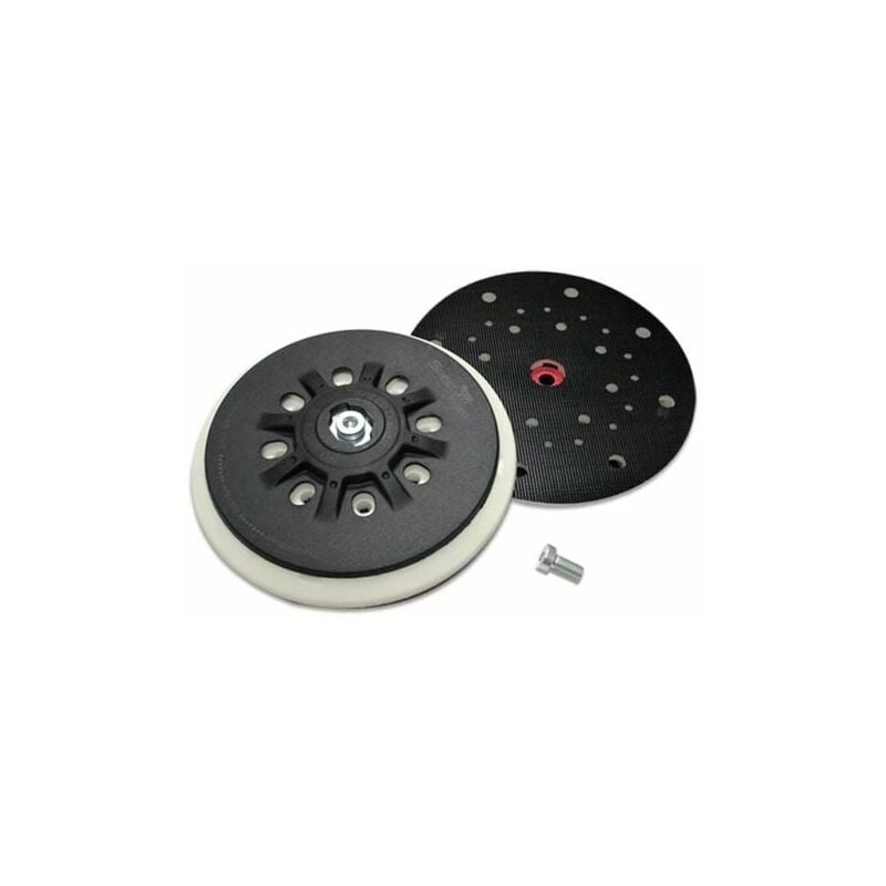 foto del prodotto platorello abrasivo da 150 mm 6 pollici a 8 fori compatibile con le levigatrici orbitali bosch festool ets 150, ets ec 150, lex 150, wts 150 7
