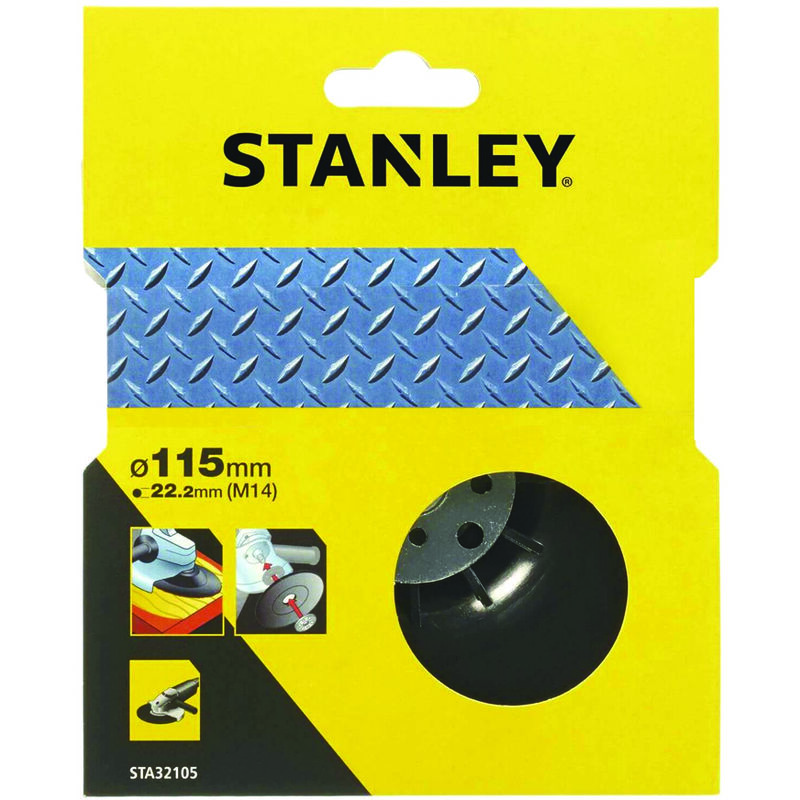 foto del prodotto platorello con ghiera per smerigliatrice angolare mm.115 attacco m14 sta32105 