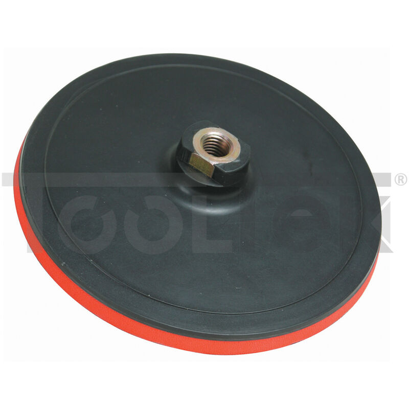foto del prodotto platorello con velcro 180mm smerigliatrice m14 gambo trapano 282398