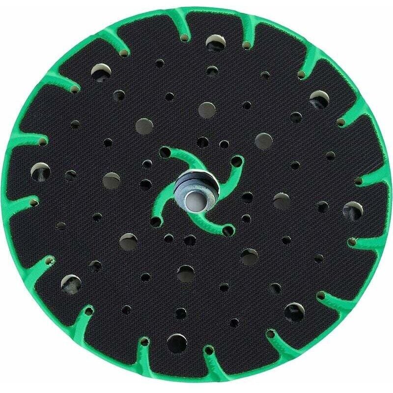 foto del prodotto platorello da 150 mm con aspirazione polvere - attacco filettato m8 - ricambio per platorello festool, compatibile con levigatrice eccentrica da 150