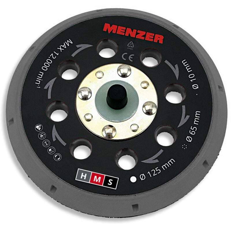 foto del prodotto platorello multi foro 125 mm hard per ets 125 menzer