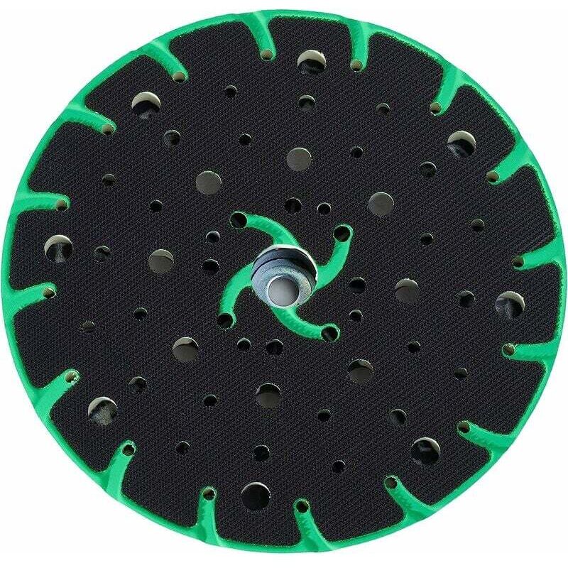 foto del prodotto platorello per levigatrice con aspirazione della polvere filettatura di collegamento m8 ricambio per platorello festool, compatibile con