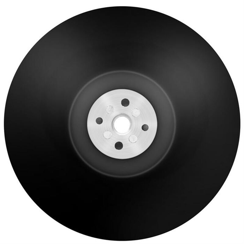 foto del prodotto platorello per lucidatrice 180mm attacco m14x2 in gomma total