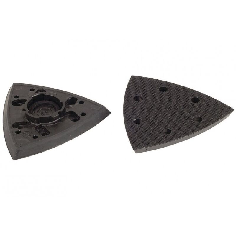foto del prodotto platorello velcrato triangolare 95mm wolfcraft 1830000