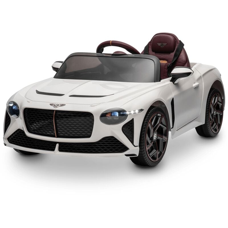 foto del prodotto playkin auto elettrica 12v telecomando bentley bacalar white