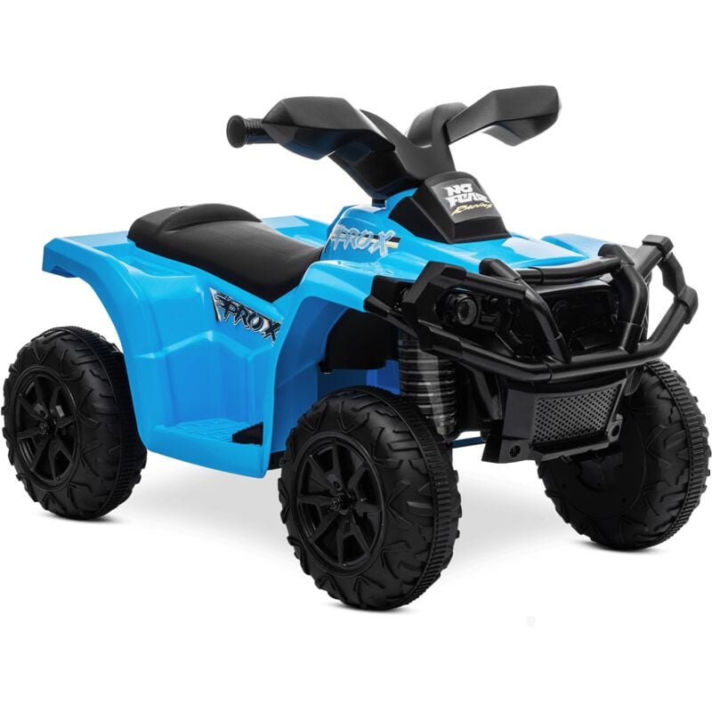 foto del prodotto playkin quad elettrico bambini 6v blu per bambini blue squad