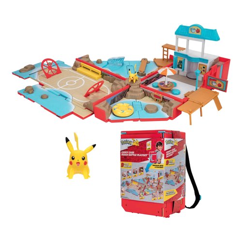 foto del prodotto playset arena battle beach con personaggio pokemon pk182000